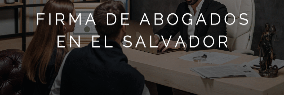 1 FIRMA DE ABOGADOS EN EL SALVADOR